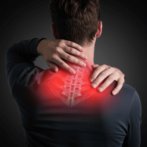 dolor entre los omóplatos